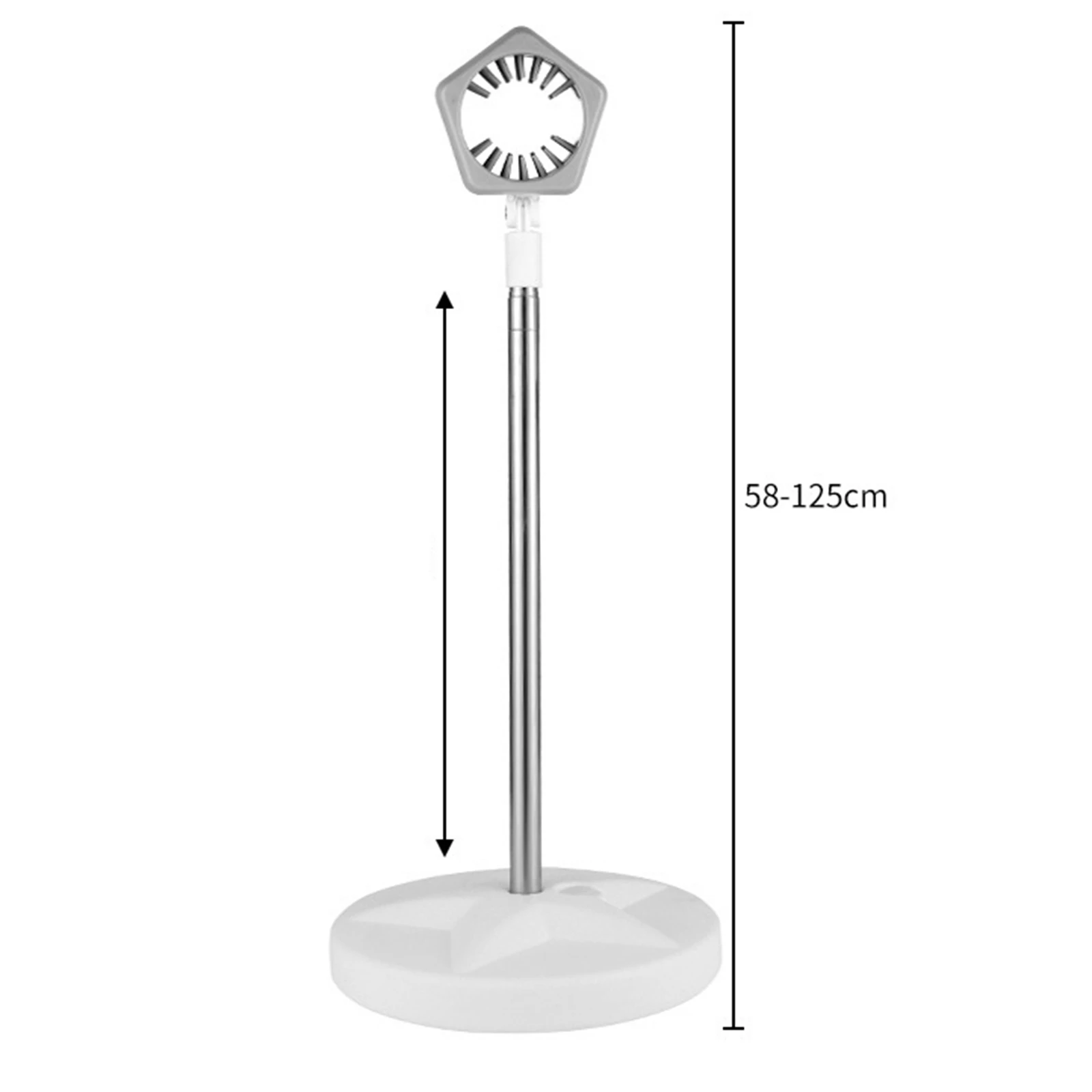 Adjustable Hair Dryer Holder Floor Type Stand Hands Free Floor Bracket Vertical Hair Dryer Lazy Stand Bathroom Washroom