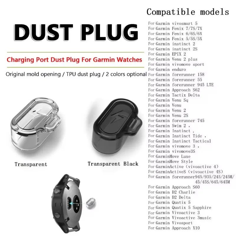 Universal TPU Charging Port Dustproof Plug Cover Protector Cap