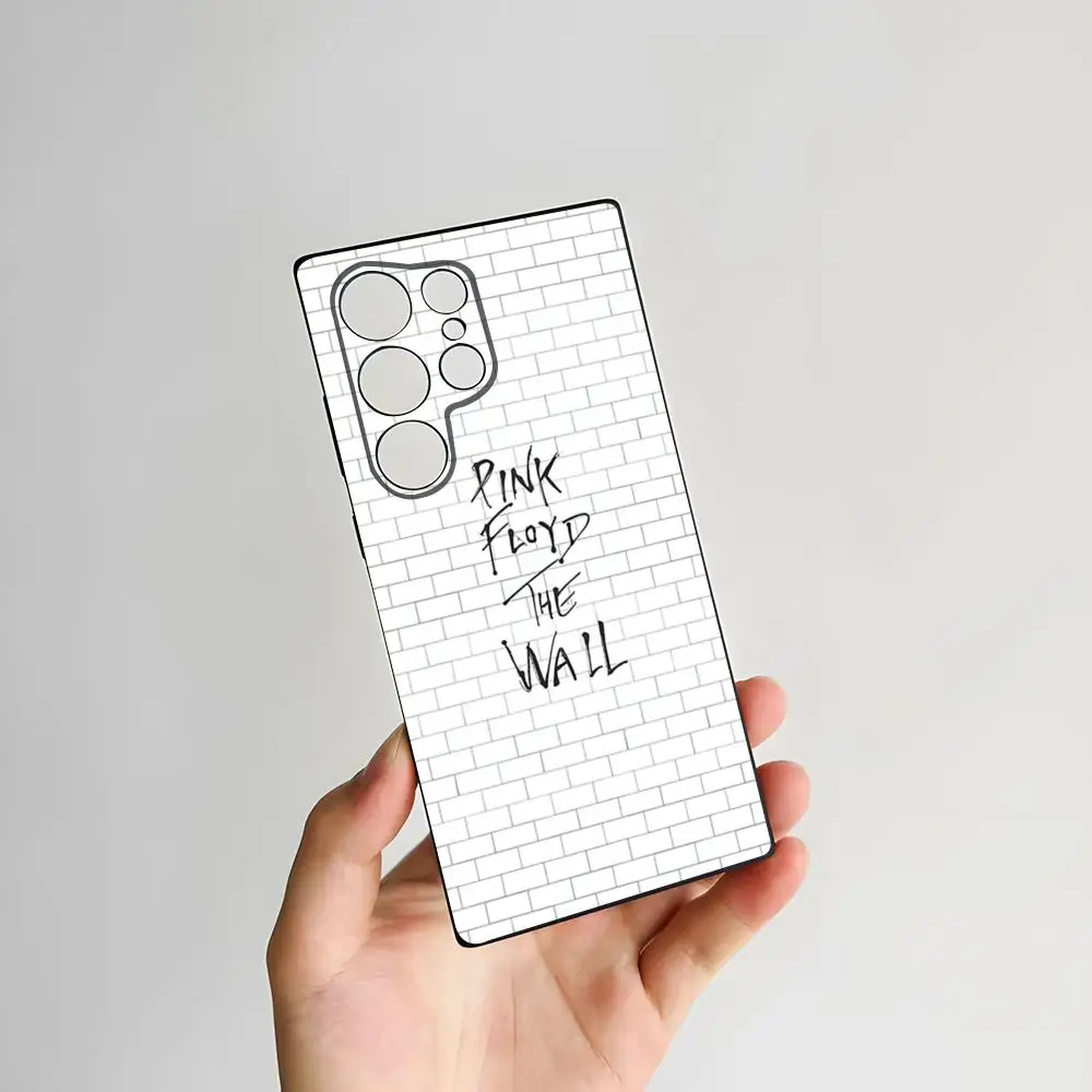 Rock Band Pink Floyd Shockproof Soft Phone Case in Pastel Pink