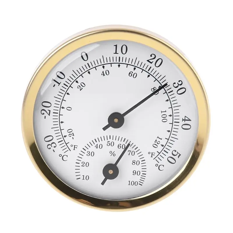 Indoor Outdoor Thermometer Hygrometer 2 in 1 Temperature Humidity Gauge  Analog Hygrometer for Indoor Office Home Room