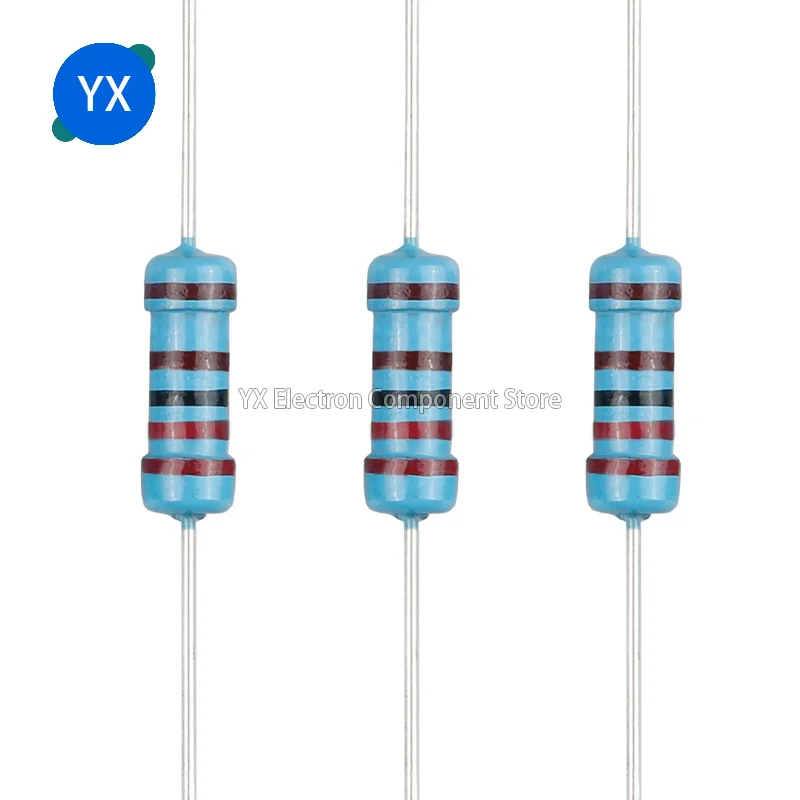 Kit 500 Resistenze a scelta 2W 1% da 10 Ohm a 1 Mohm strato metallico ROYAL OHM