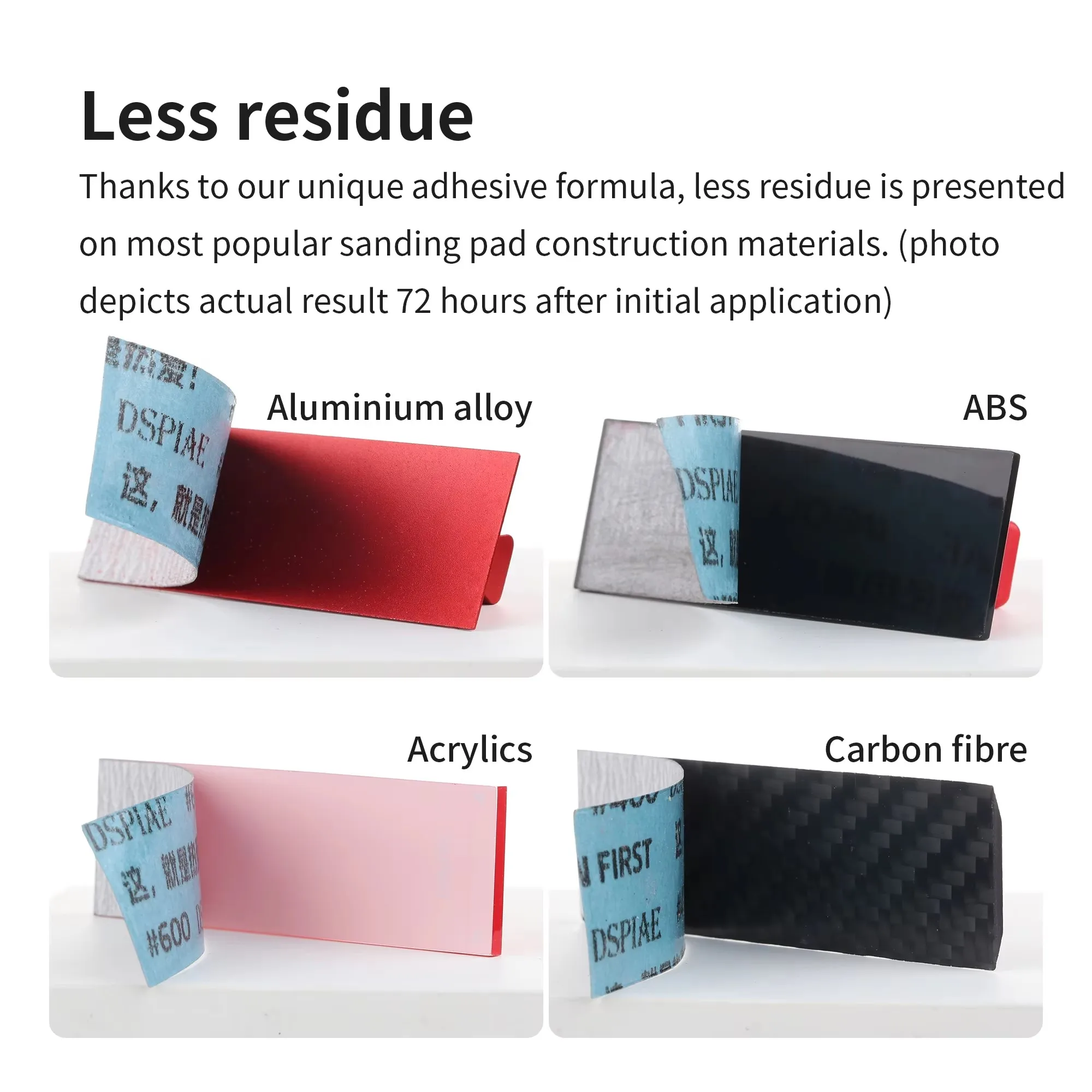 Utilisation du bloc de meulage DSPIAE XSP sur une pièce de modélisme