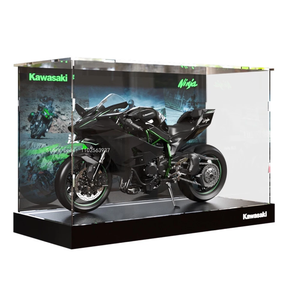CCA 1:12 Kawasaki Ninja H2R Alloy Motocross Licensed Motorcycle