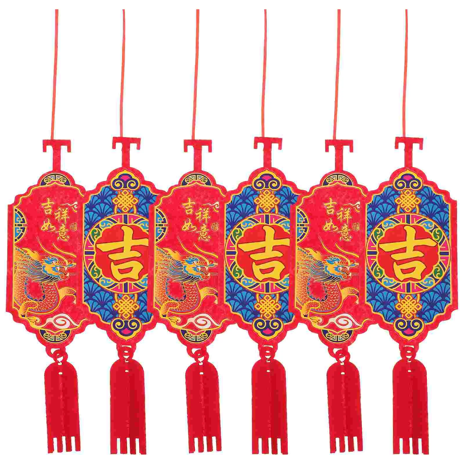 

Chinese Style New Year Hanging Ornament Bonsai Pendant New Year Decoration Spring Festival Home Decorations Gifts Colorful