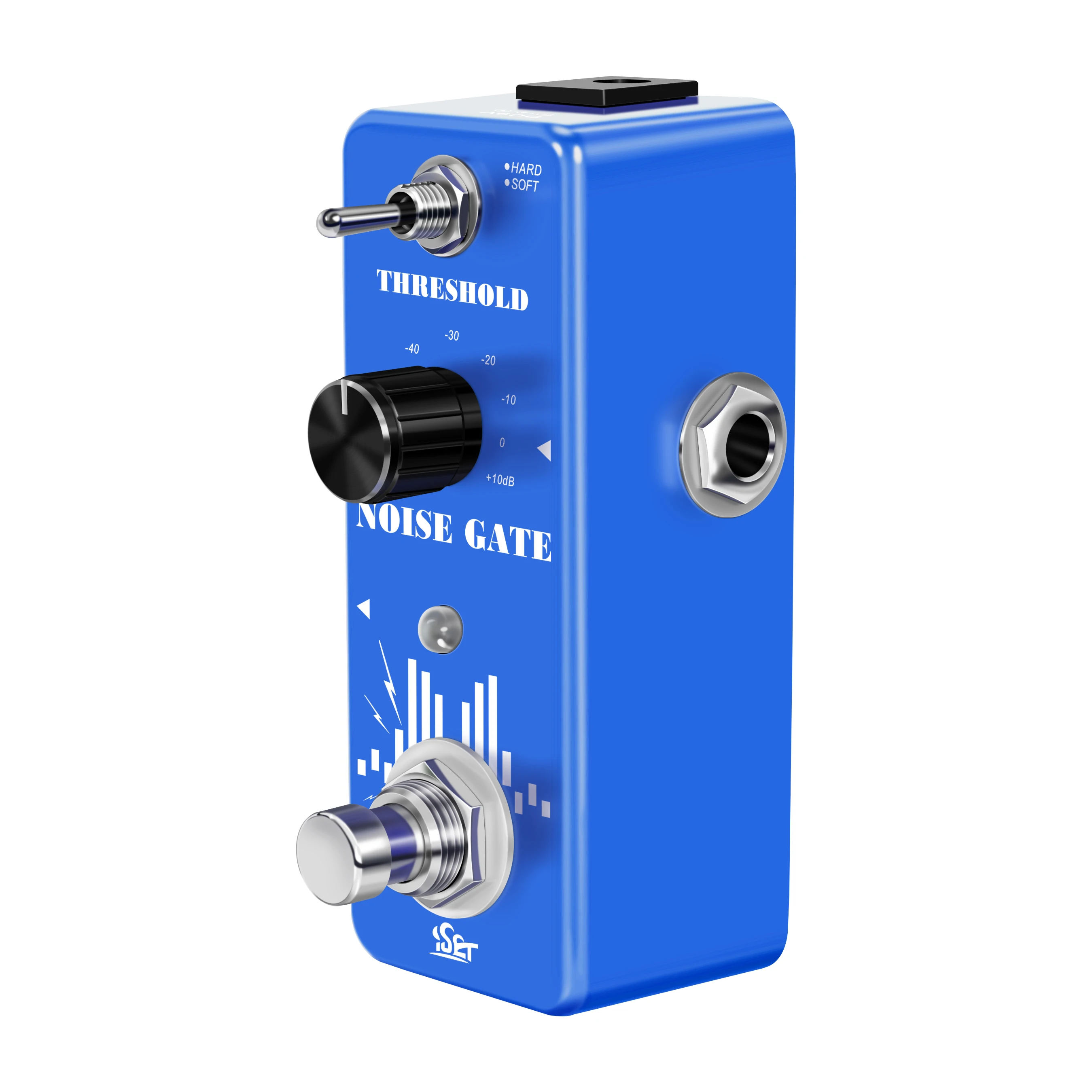 ISET PD-1 Guitar Noise Gate Pedal Noise Killer Pedal Suppression Effect For Electric Guitar Hard Soft 2 Modes True Bypass guitar effect pedal guitar effects pedal