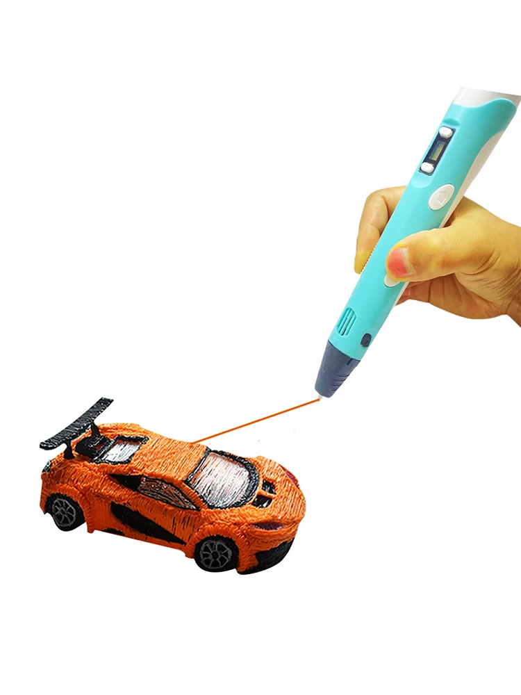3D Printing Pen Set for Children Gift Diy Art Craft Gel Toy Drawing Printer Kit+ LCD Screen PLA Filaments Three D Print Pencils