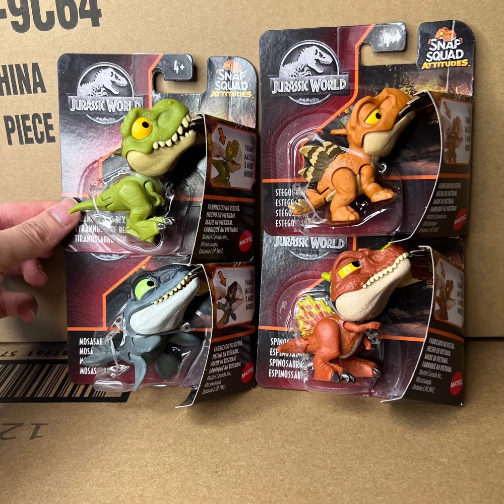 Фигурка MATTEL мир Юрского периода отряд скороцираптора/Indominus Rex/Mosasaurus/Carnotaurus