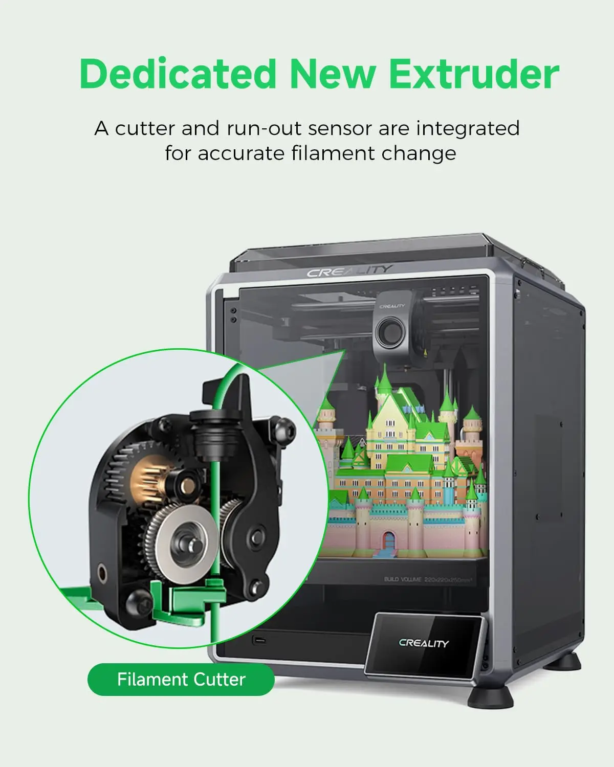 Creality K1C 2025 K1 SE K1 MAX 3D Printer With CFS Upgrade