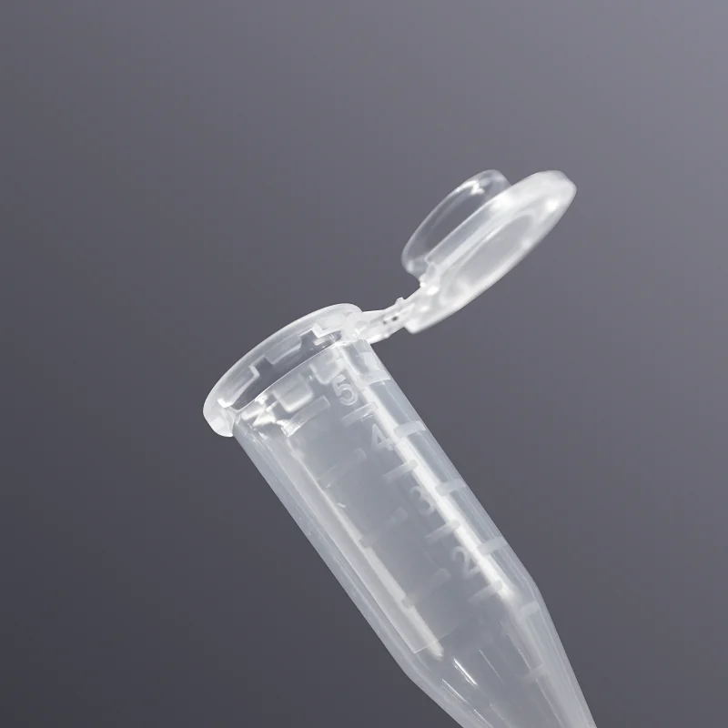 LABSELECT Sterilized centrifuge tube, With snap cap, 5.0ml Centrifuge tube, 100 pieces/pack, MCT-001-500-SC-S