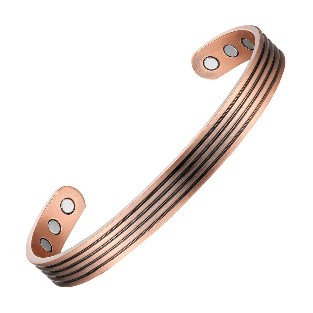 

Relieve arthritis. Exquisite Copper Magnetic Unisex Bracelet A unique and thoughtful gift that exudes elegance.