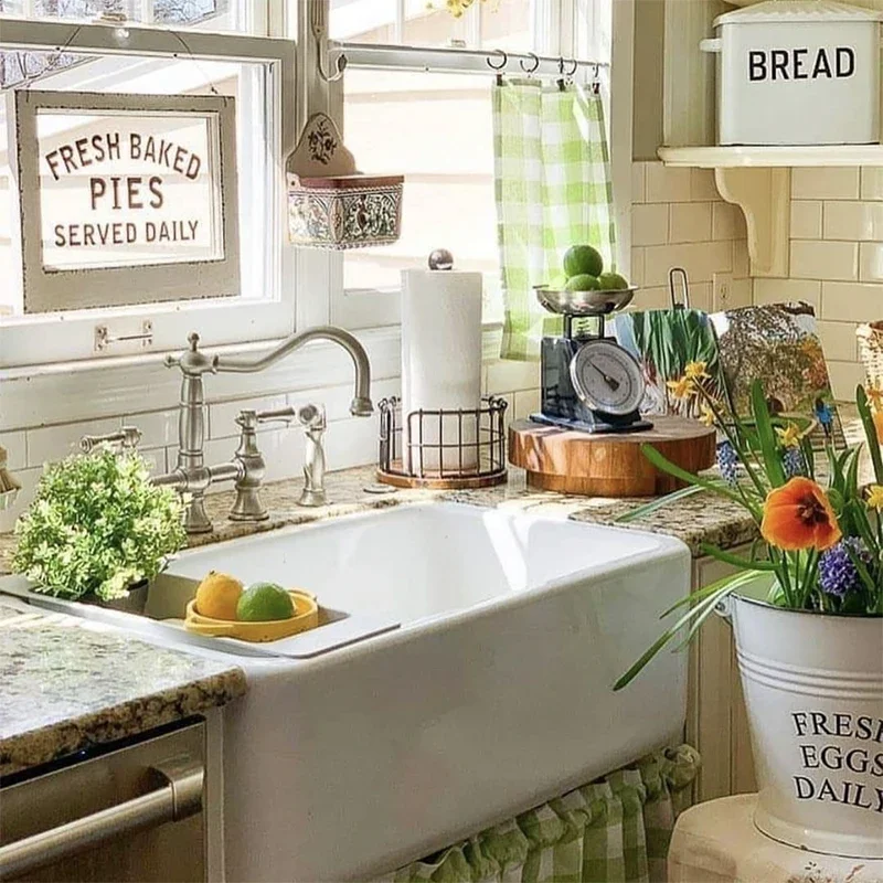 

Ceramic sink single trough under the table basin imported kitchen household embedded large integrated sink.