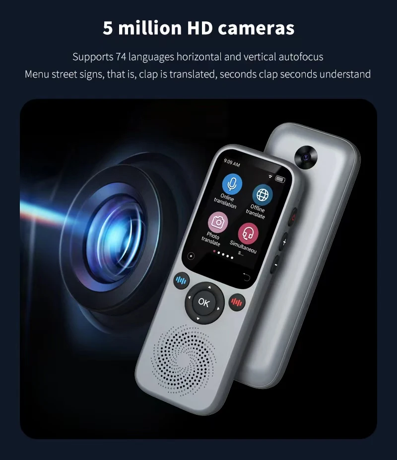 Translation Camera Translation Camera Device S20 Real-Time Smart AI Voice Photo Translator 138 Languages Portable Text Voice Translator