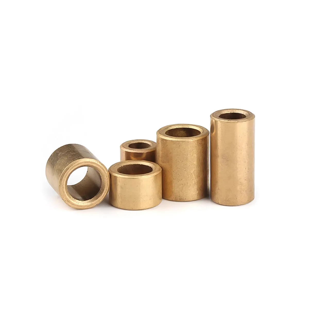 Powder Metallurgy Oil Bearing Copper Sleeve Pure Copper Shaft Sleeve