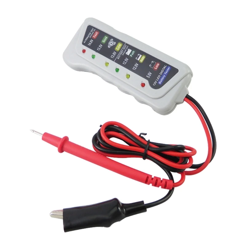 

Cranking Charging Circuit-Analyzer 12V Electrical System Diagnostic Tool Automotive Alternator Tester for Car-Motorcycle