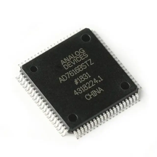 

(2pcs) AD7616BSTZ-RL LQFP80 new and original Analog To Digital Converter Integrated circuit AD7616BSTZ-RL