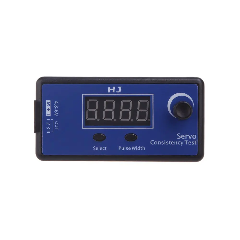 RC Servo RCmall HJ Digital Servo Tester / ESC Consistency Tester For RC Helicopter Airplane Car T0080