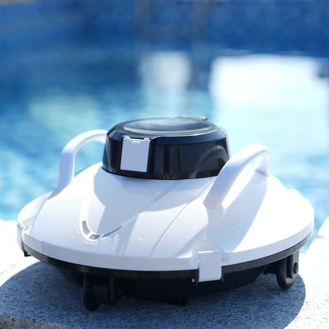 Robot Vacuum Cleaner for Pool Cordless 5000mAh Electric Rechargeable Robotic  Swimming Pool Cleaners Automatic Wireless 1