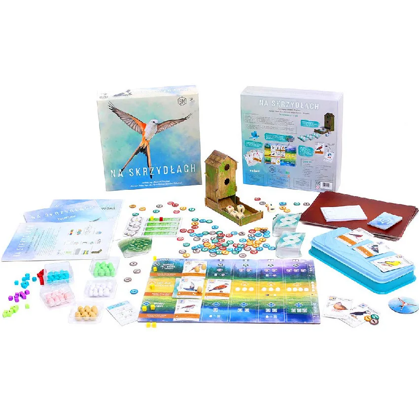 Full English version of Wingspan game Hummingbird board game chess and cards includes Swift Start Pack in stock 5