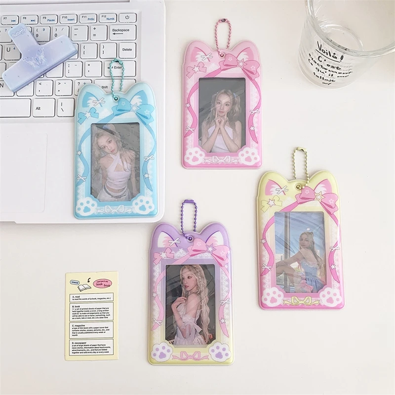 Kpop Photocard Holder Idol Card Dsiplay Frame Kawaii Photo Album Photo Card Case Frames Kpop Accsesories 포토카드 용품 photo frame