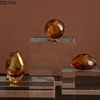 Hexagonal Texture Glass Vase Transparent Flowers Pots Desk Decoration Flower Arrangement Round Floral Vases Room Aesthetic Decor 5