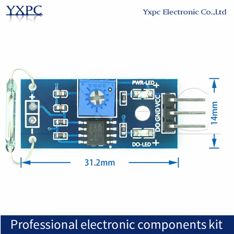 1 Pz Lm393 Modulo Sensore Reed Y213 Mka14103 Modulo Magnetron Interruttore Reed Interruttore Magnetico Per Arduino