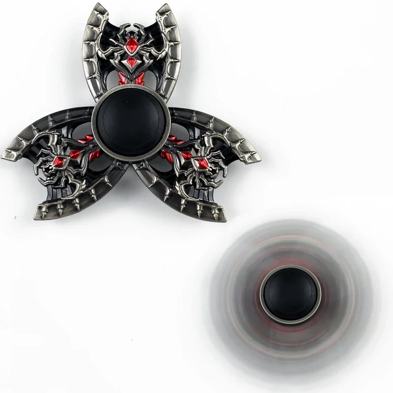 Fidget Spinner Anime Zhaoyun Zinc Alloy Fidget Spinner Arms Metal Adult Office Desk Toys Fingertip Gyro Christmas Gift