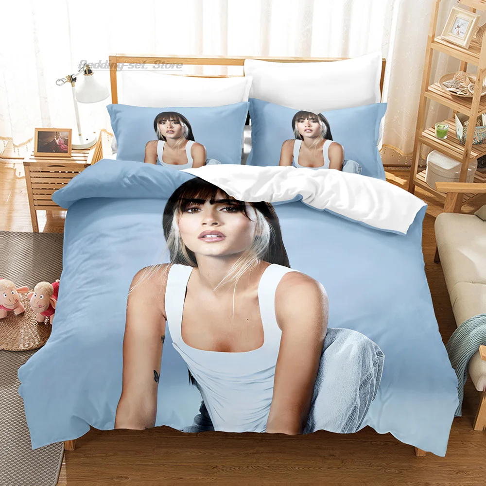 Aitana-Ocana 침구 세트, 싱글 트윈 전체 퀸 킹 사이즈 침대 세트, 침실 이불커버 세트 3D 프린트 카와이 Aitana