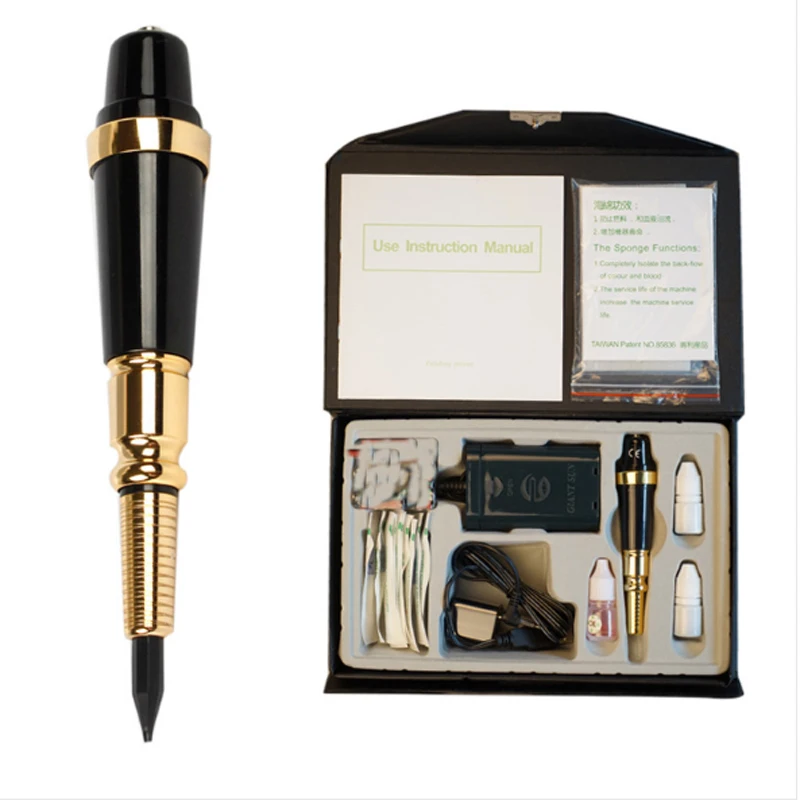 

Best Quality Professional Micropigmentation Tattoo Machine Pigments Eyebrow Microblading Eyebrow Pen Tattoo Machine