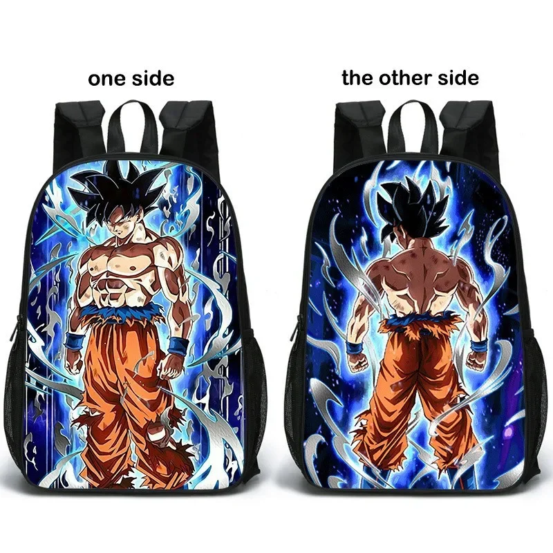 

New Dragon Ball Double-sided Casual Fashion School Bag Primary and Secondary School Student Backpack Backpack Anime Backpack
