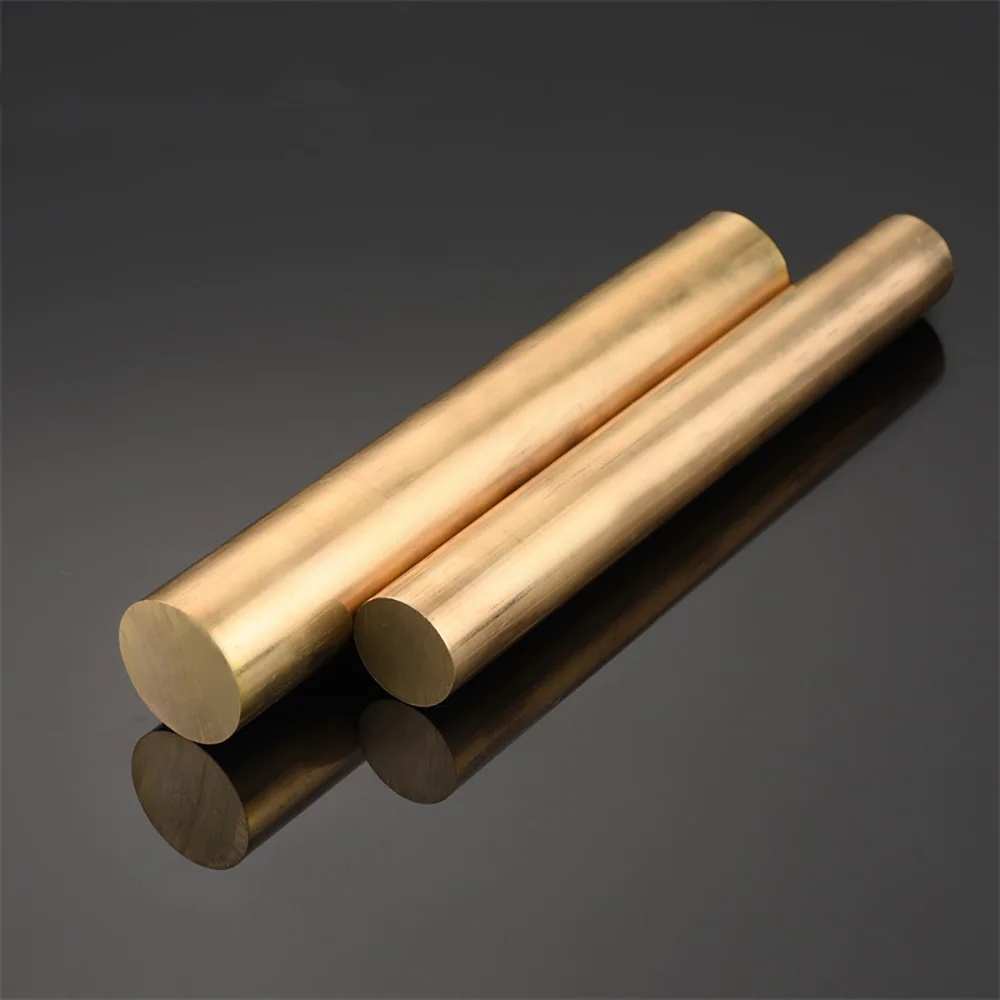 1.5 Inch C360 Brass Round Rod – 6 Inch Length, Solid Bar Stock For Machining & Lathe Work