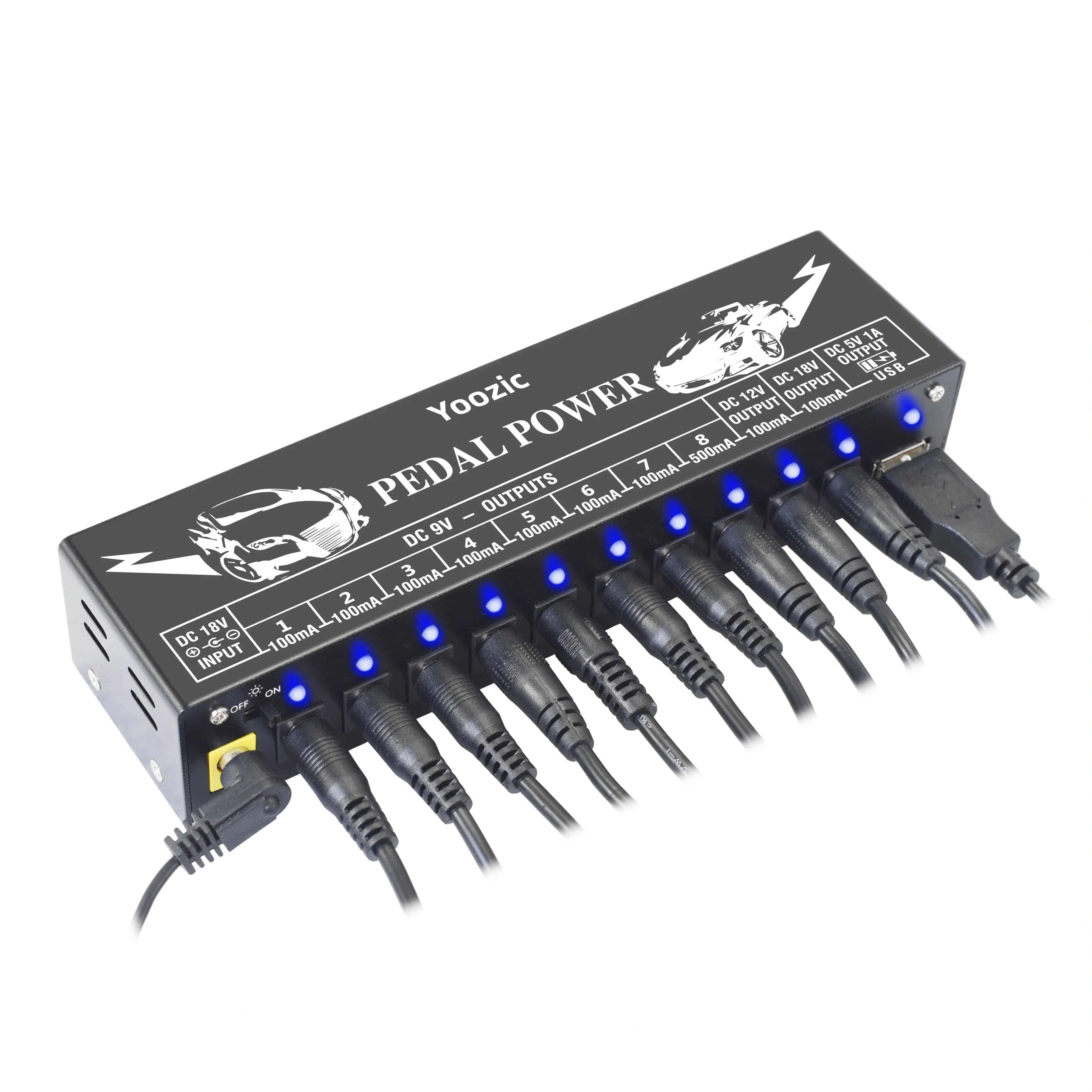 M-VAVE Tank-G Guitar Multi-Effects Pedal Rechargeable 36 Presets 9 Preamp Slots 8 IR Cab Slots 3 Modulation/Delay/Reverb Effects guitar effect pedal guitar effects pedal