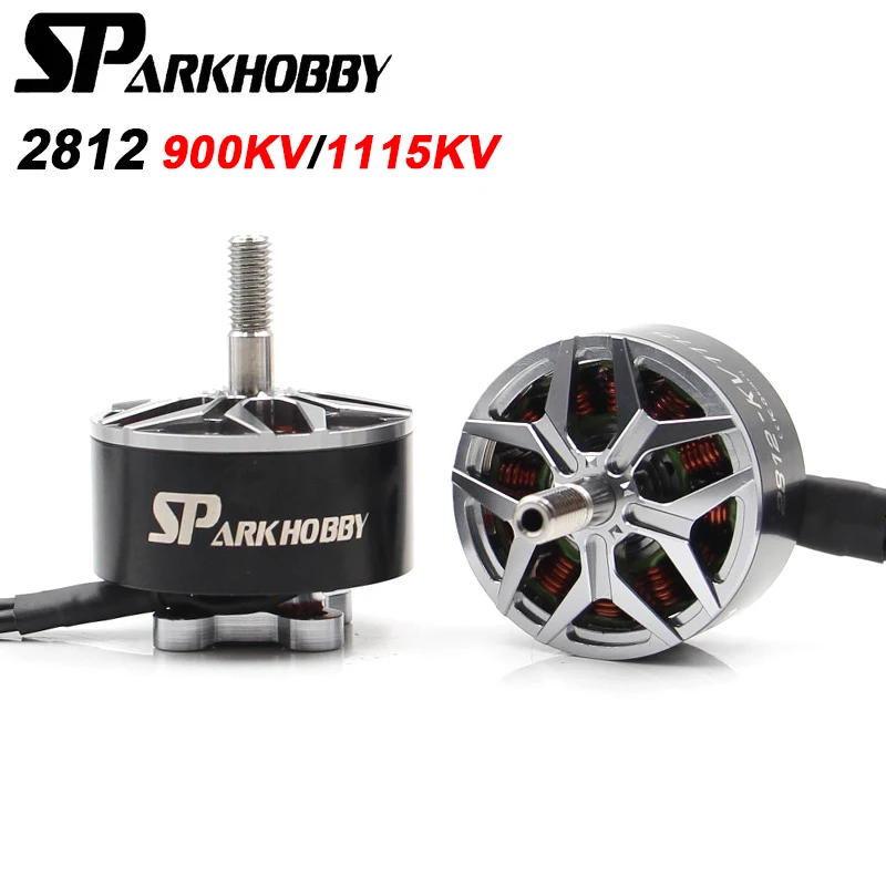 Sparkhobby Xspeed 2812 900Kv 1115Kv Motore Brushless 3 ~ 6S Lipo 5Mm Albero Di Uscita Per Rc 9 Pollici Elica 3.5Kg Quadcopter X8 Droni