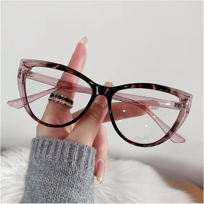 Sexy Cat Eye Glasses Women Anti Blue Light Transparent Eyewear Computer Reading Eyeglasses Optical Frame Ocul anti blue light glasses,eyeglasses frames,anti radiation glasses,eyewear frames,women glasses,fashion eyeglasses