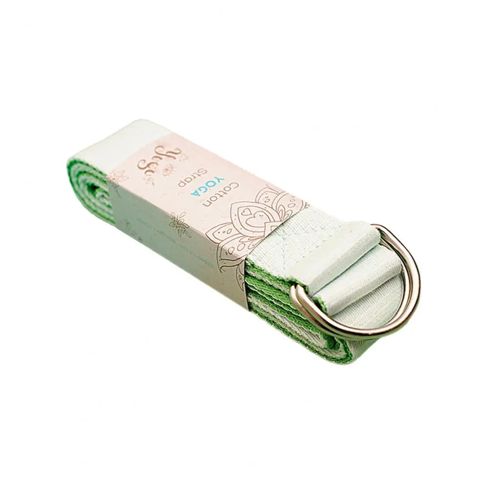 Stretch Band Non Slip High Toughness Patchwork Color Multi-functional Yoga Auxiliary Stretching Belt Yoga Exercise Accessory