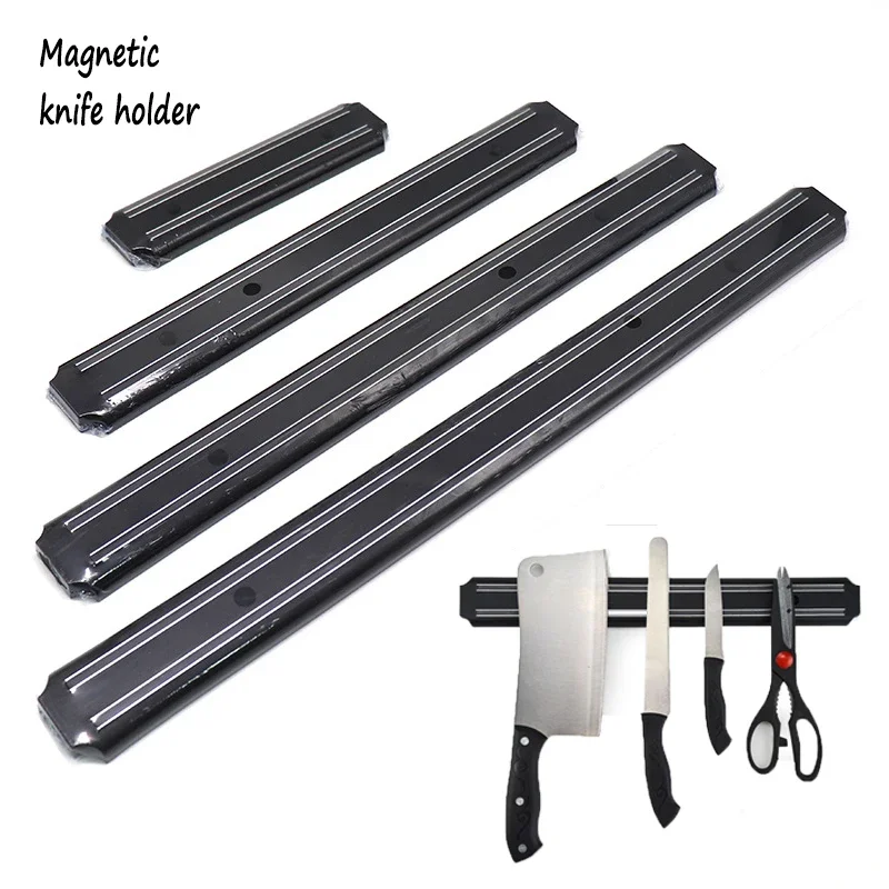 Multipurpose Magnetic Knife Rack Strip Household Kitchen Tools Space-Saving Wall Mounted Magnet Knives Holder