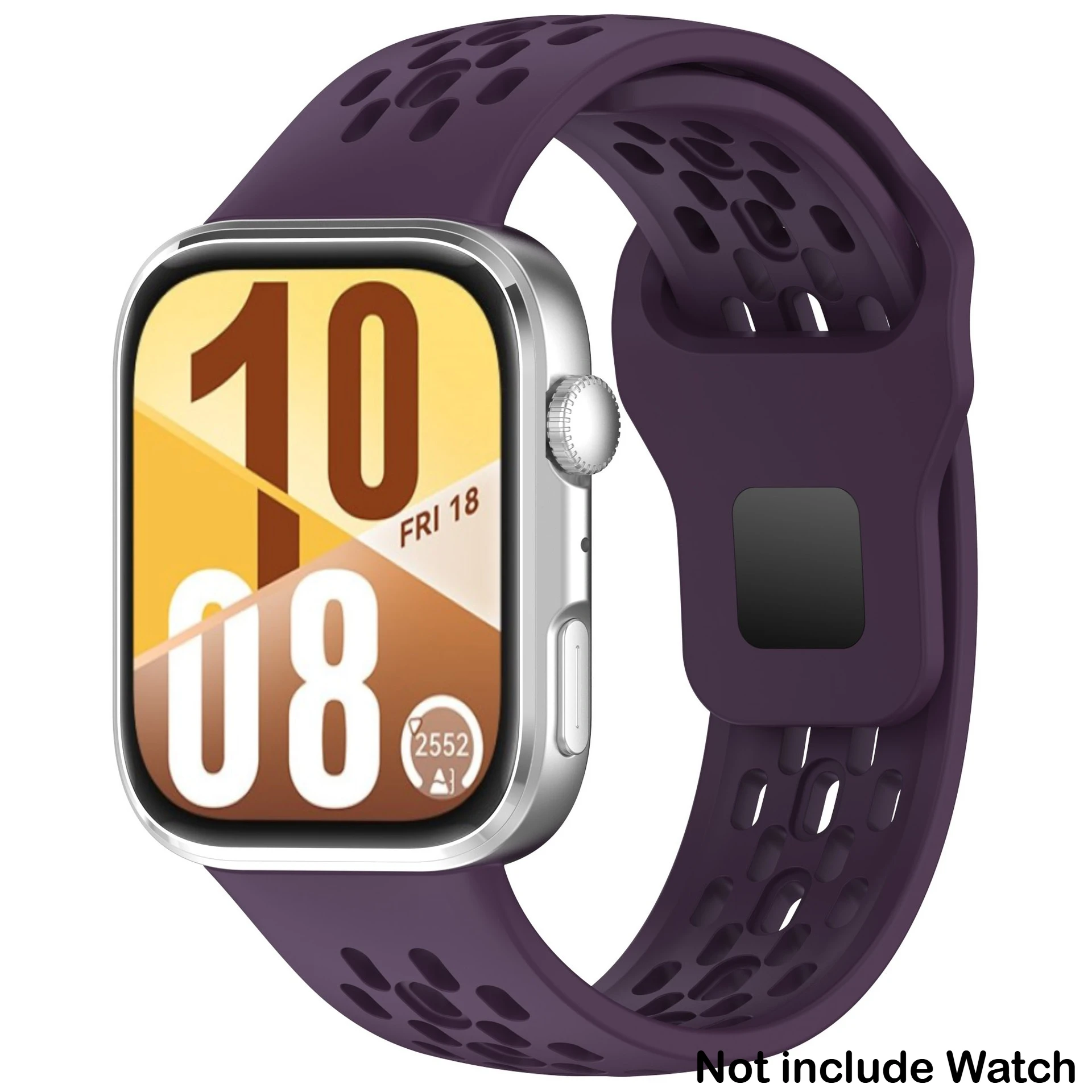 Breathable Silicone Sport Wristband Bracelet