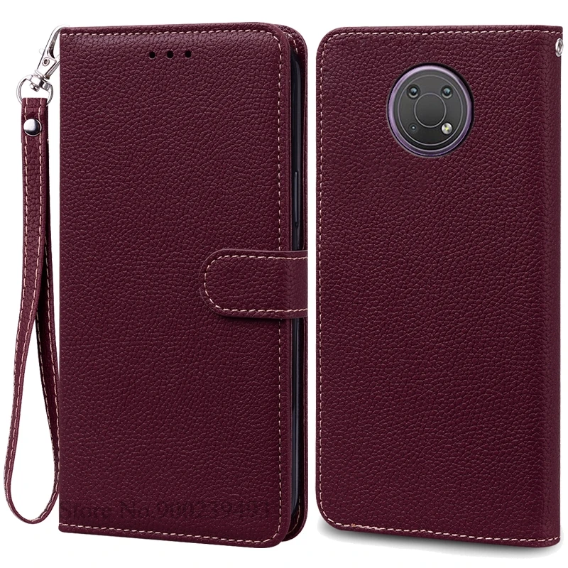 Leather Wallet Flip Cover for Nokia G10/G20 - Stylish Phone Case and Book-Style Back Cover