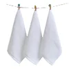 High Quality 10pcs/Lot Small Face Hand Towels Cotton Towel for Beauty Salon Kitchen Hotel Restaurant Kindergarten Print Logo 3