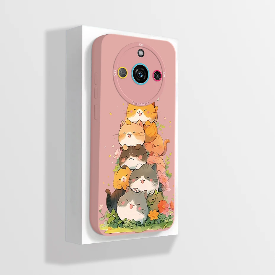 Stylish Shockproof Phone Case - Painted Design
