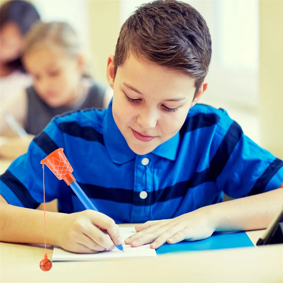 

Basketball Hoop Pens,Basketball Party Favors -Sports Novelty Pens with Basketball Toss for Sport Themed Birthday Party