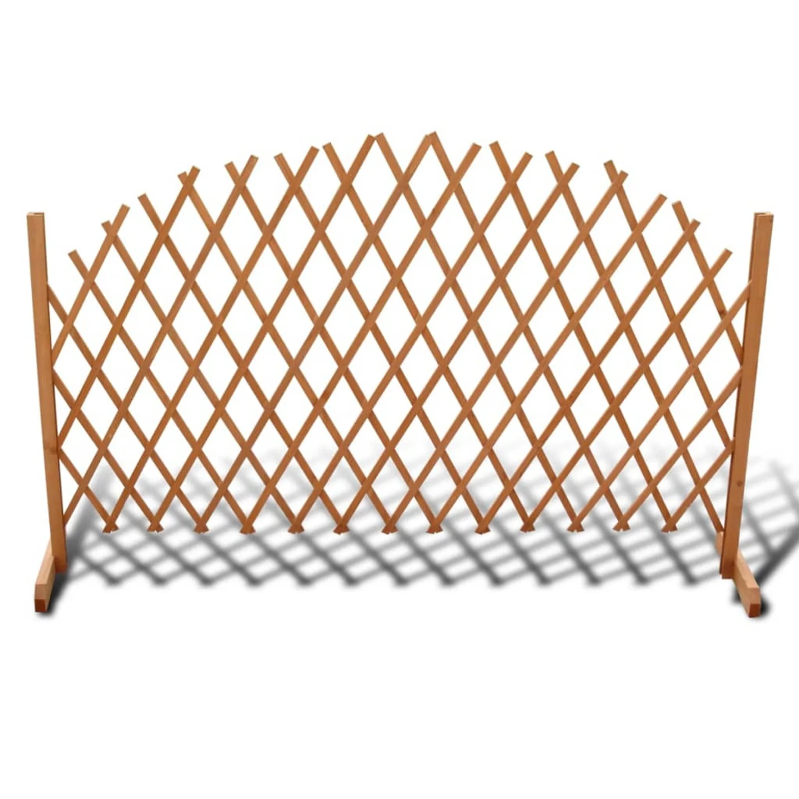 High-quality Fence Trellis Fence Expandable Outdoor Garden Decoration Wood Garden for Climbing Plants Partition Deco 70.9"x39.4"