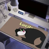 MINISO Disney Cartoon Lucifer Mouse Pad Protector Office Gaming Accessories Laptop Gamer Cabinet Non Slip 1