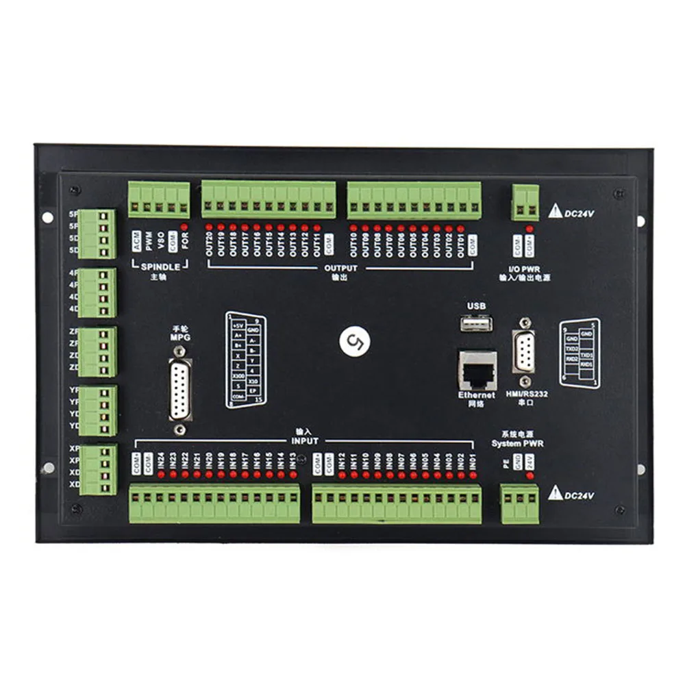 새로운 DDCS-EXPERT/M350 3/4/5 축 1MHz G 코드 CNC 오프라인 컨트롤러 키트 도구 매거진에서 자동 도구 변경 지원