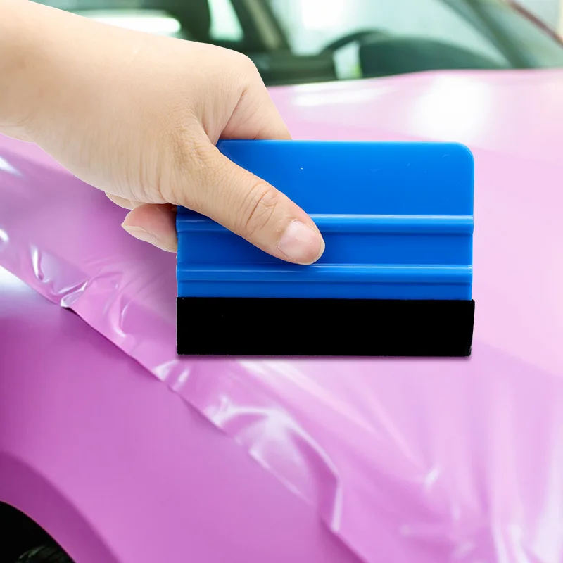 Car Film Tools PP Soft Plastic Squeegee Window Tint Film Sticker Scraper Applicator Glass Cleaning Water Wiper Spatula