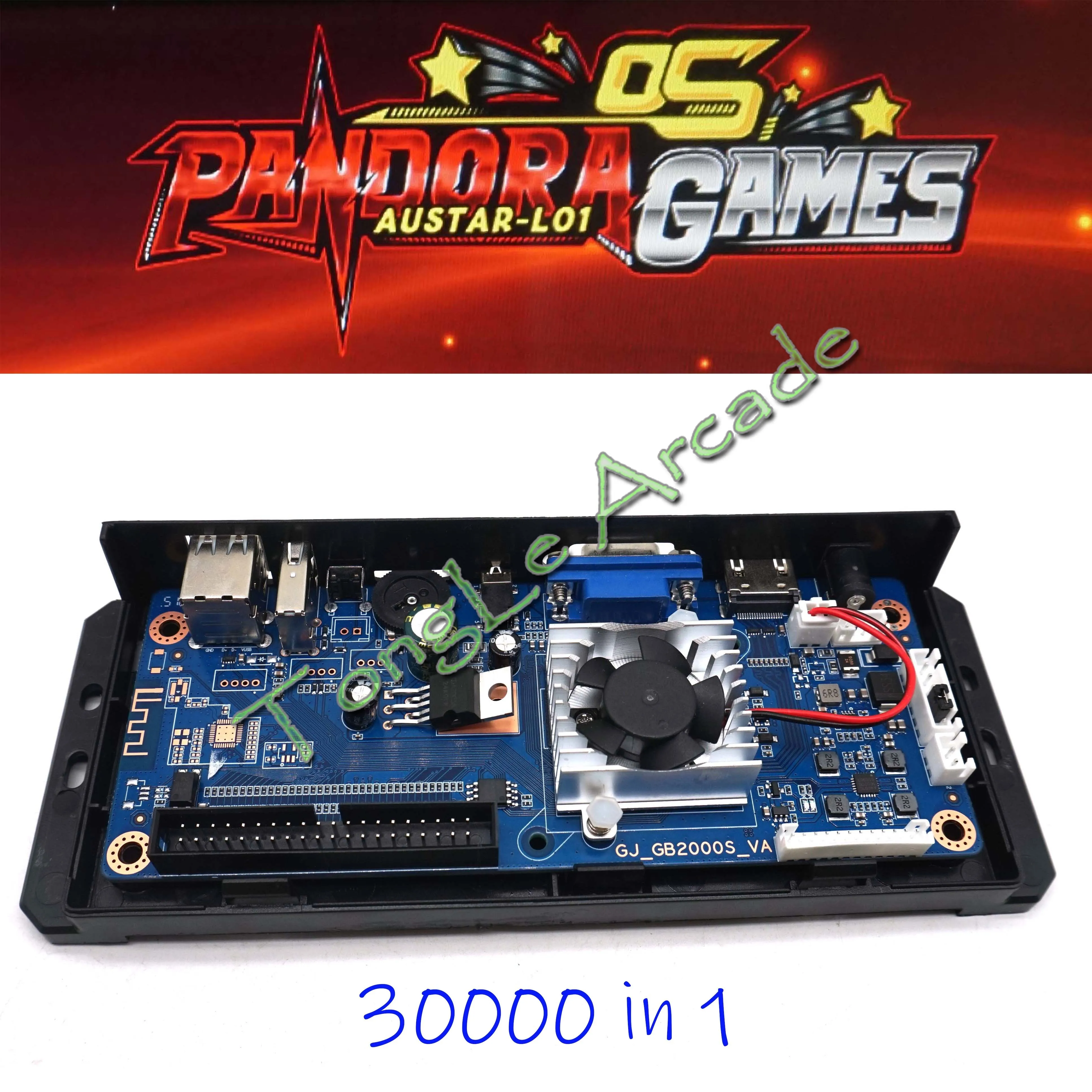 2025 Newest 3D Pandora OS Games AUSTAR-L01 30000 in 1 Retro