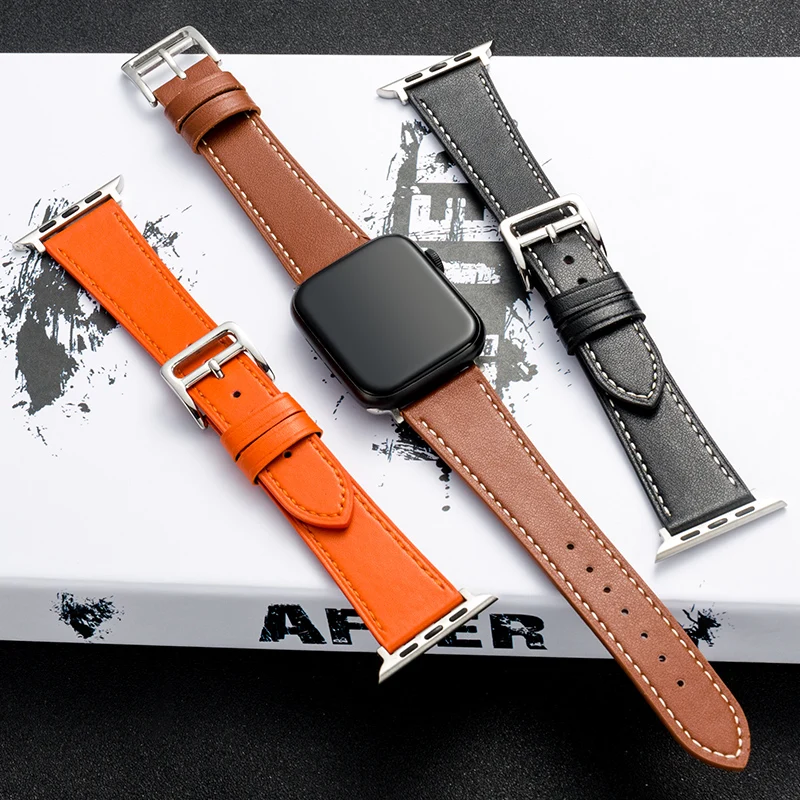 Premium Leather Watch Strap - Sport Bracelet