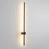 Modern Minimalist LED Wall Lamp Black Long Strip Light Living Room TV Wall Bedroom Bedside Hallway Ambient Lighting Fixture 2