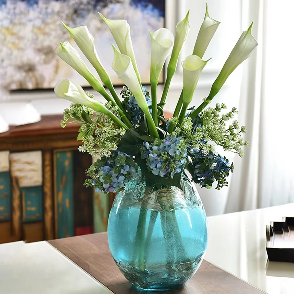 65 Cm Calla Lily Artificial Flowers, Real Touch, Long Stem Artificial