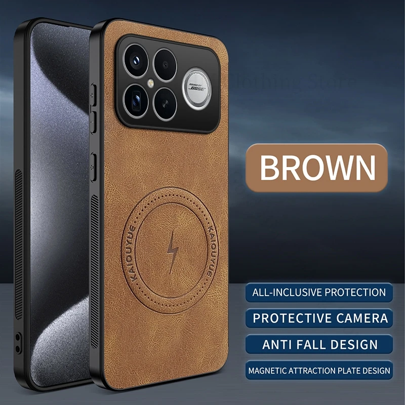 Premium Skin-friendly Sheepskin Magnetic Charging Case - Anti-fingerprint & Durable Back Cover