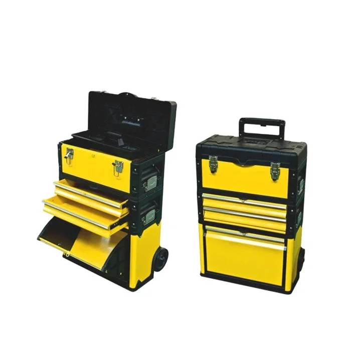 

Multilayer 20.5" detachable free various combinations mobile plastic steel trolley tool cabinet tool chest toolbox with wheels